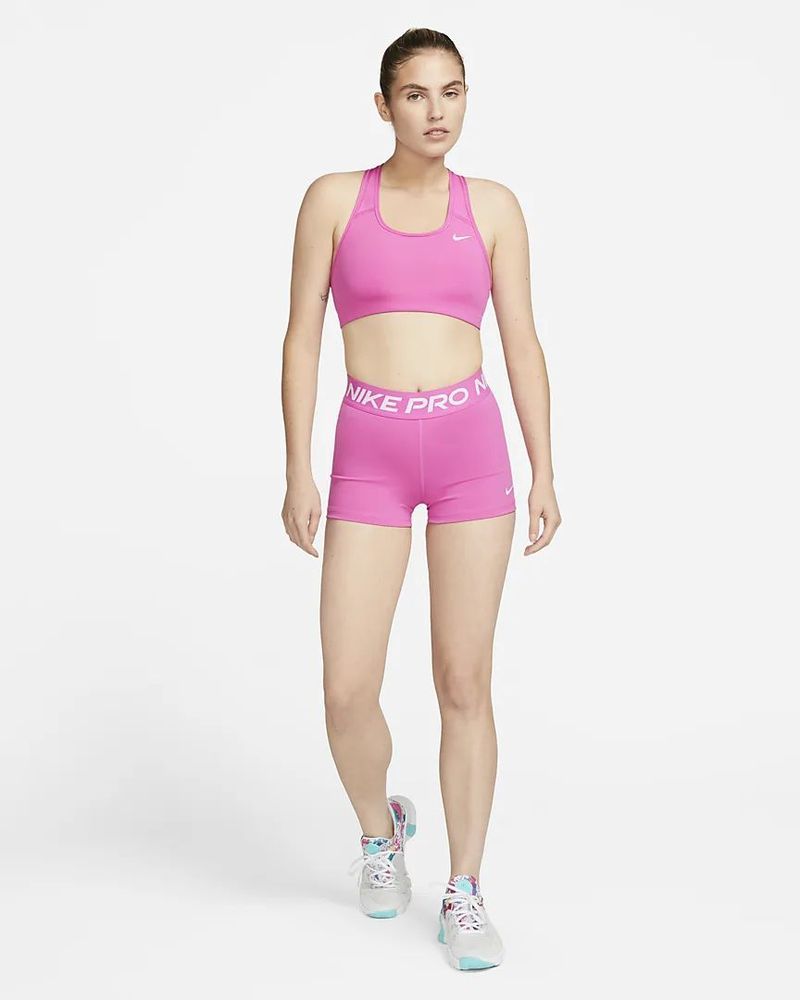 Short Nike Nike Pro Rose pour femme
