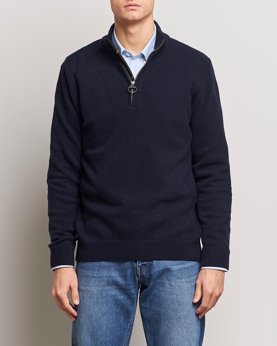 Barbour Lifestyle Holden Half Zip Navy