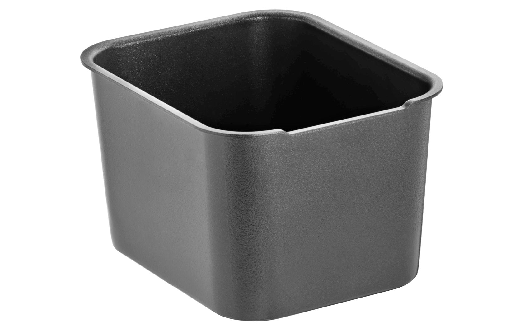 Fritteuse Küchenminis Fryer & Dicer Schwarz/Silber<br>Fritteuse mit Kartoffel Schneider