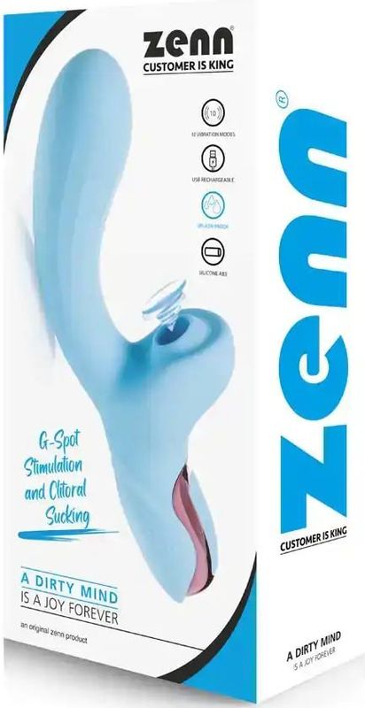 ZENN G-Spot Vibrator Met Clitoris Zuiger