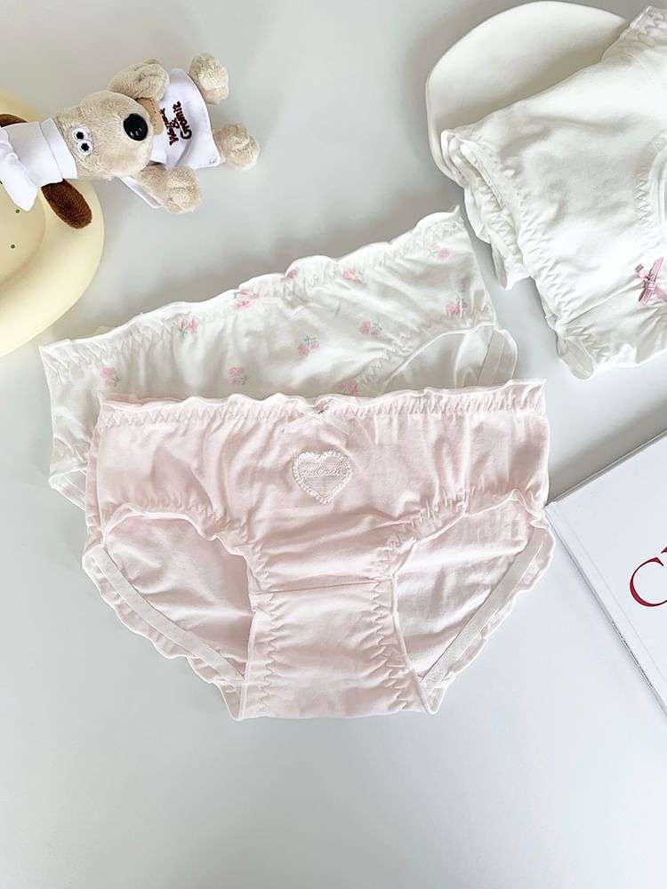 Nikiki - Lint Accent Panty / Set
