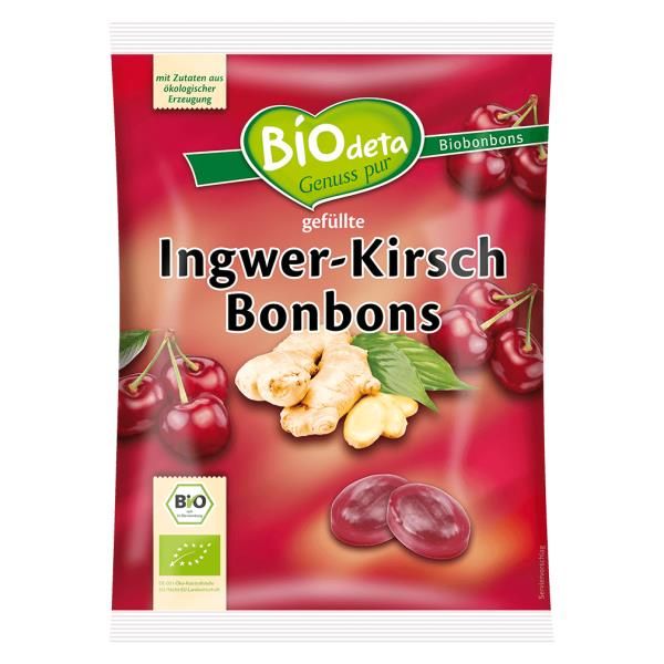 Biodeta Rebuçados Gengibre E Ginja Bio 75G
