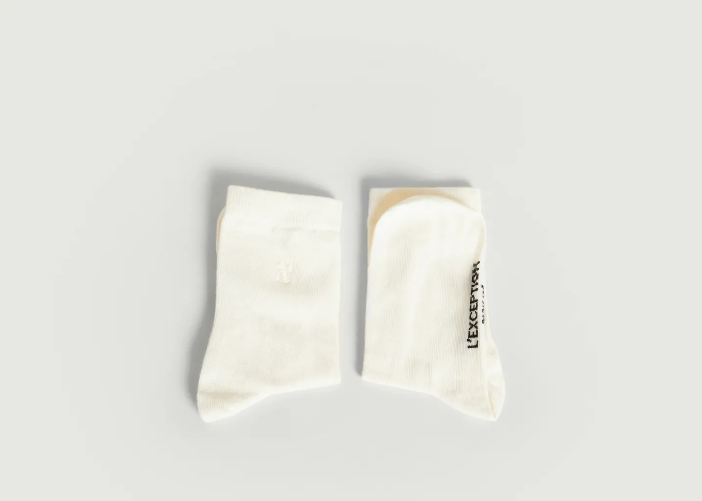 Chaussettes brodées MIF L'Exception Paris