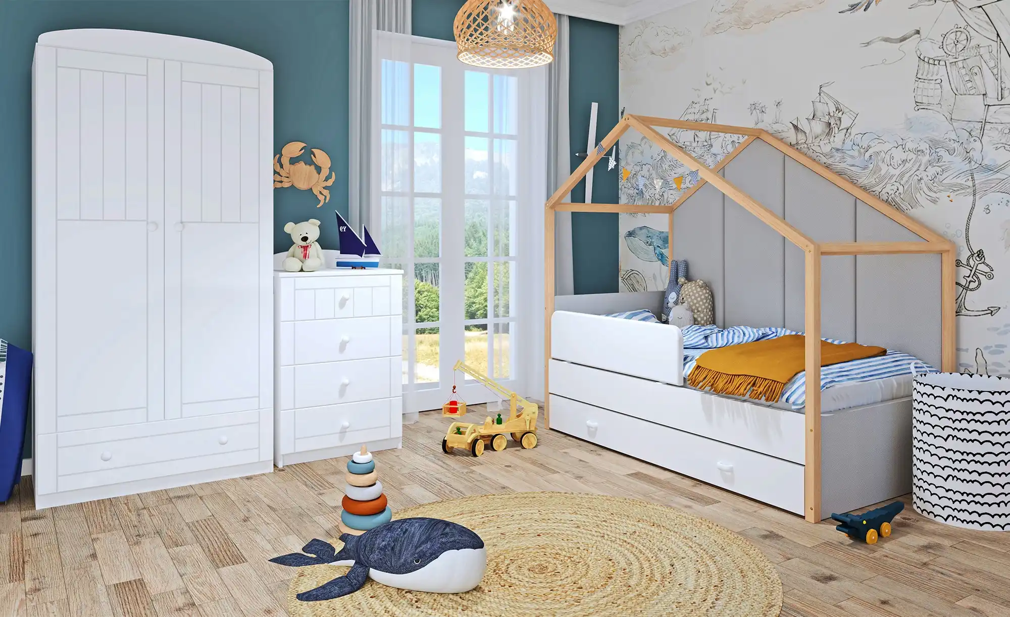 Kommode Nordic White
