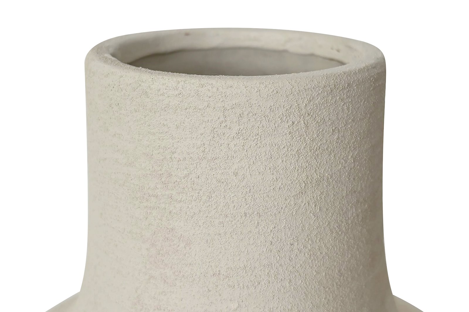 Terre vase Offwhite Ø18 H33,5 cm