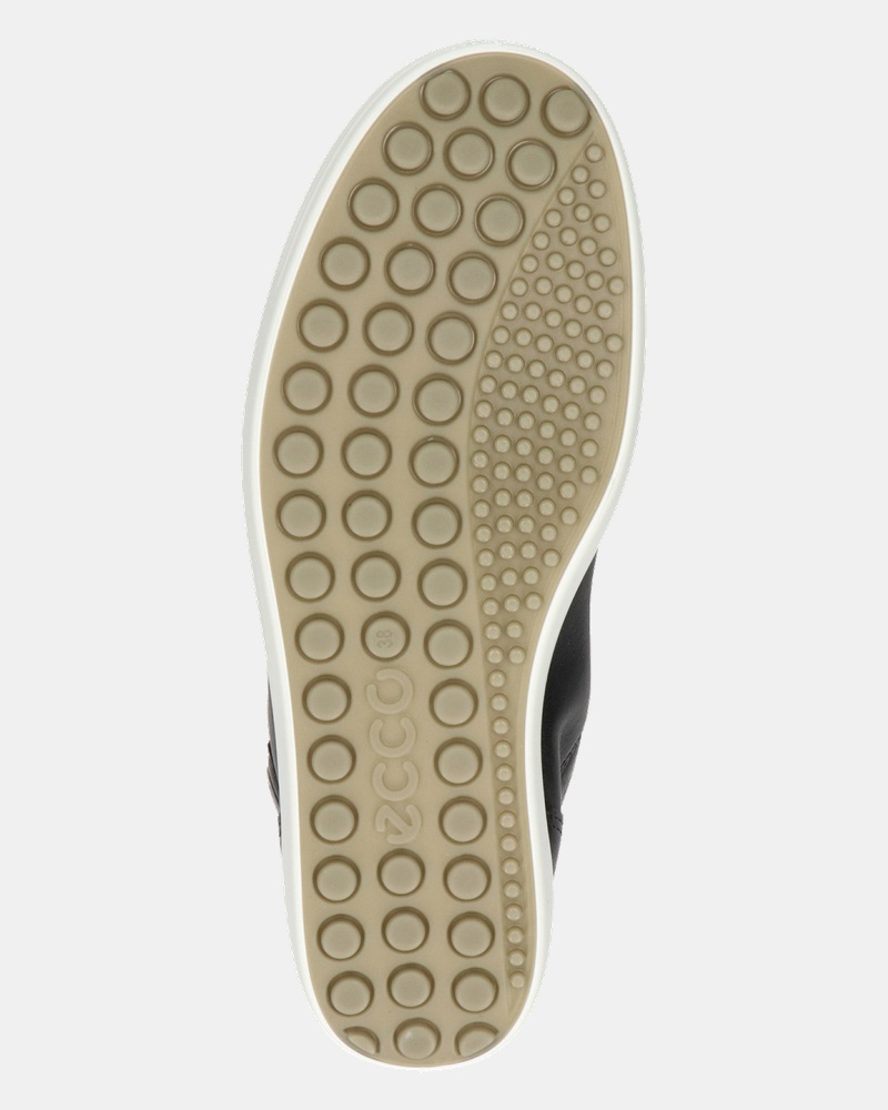 Ecco Soft 7 Hoge sneakers  - zwart