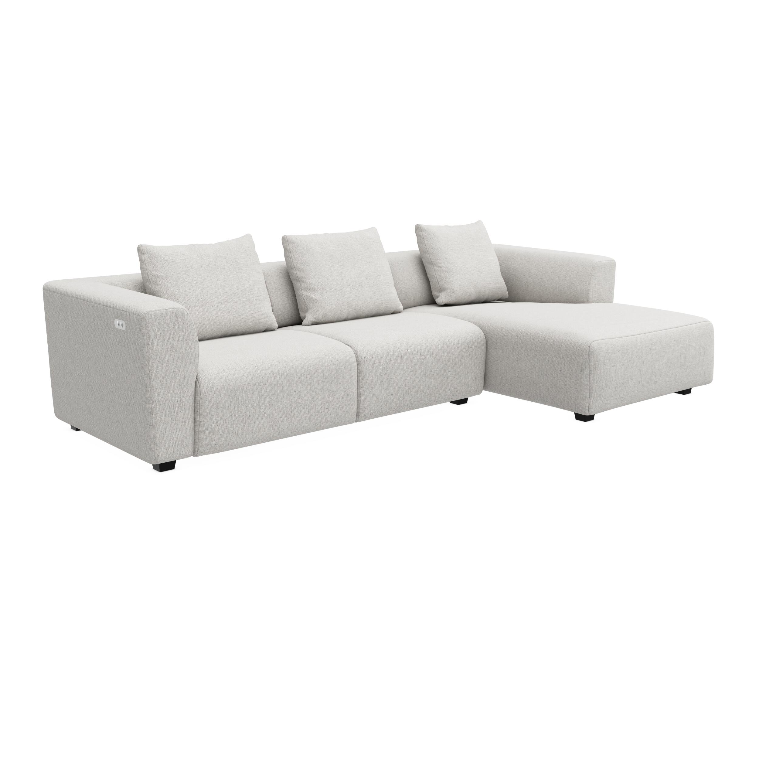 Solaro højrevendt sofa med chaiselong