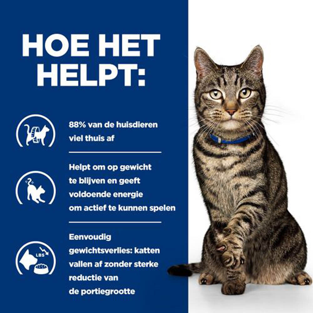 Hill's Prescription Diet Metabolic - Kattenvoer - 3000 Gram - kip