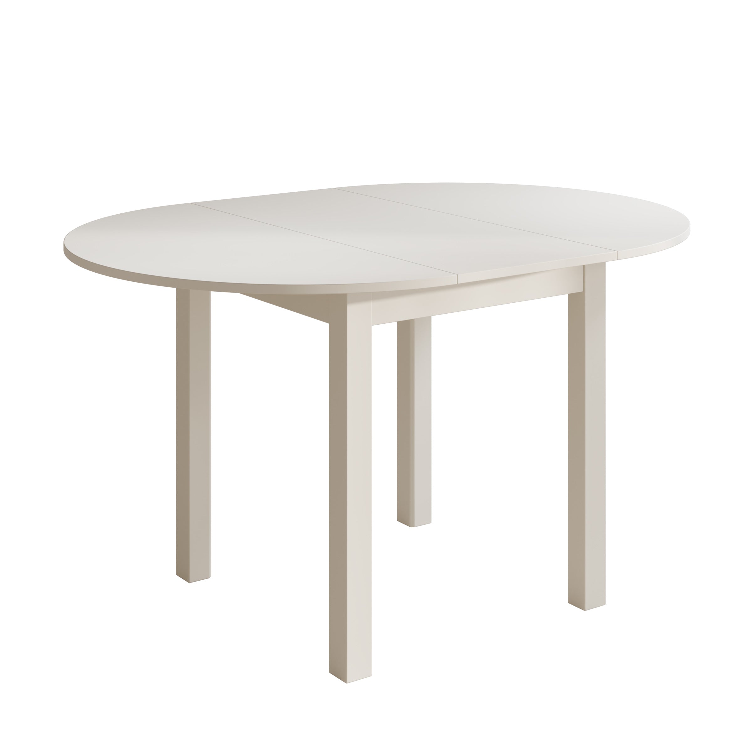 South - Eetkamertafel - Uitschuifbaar - Beige - 100x100x76 cm