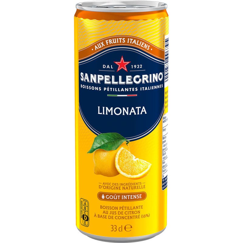Limonata San Pellegrino 33 cl - 24 canettes