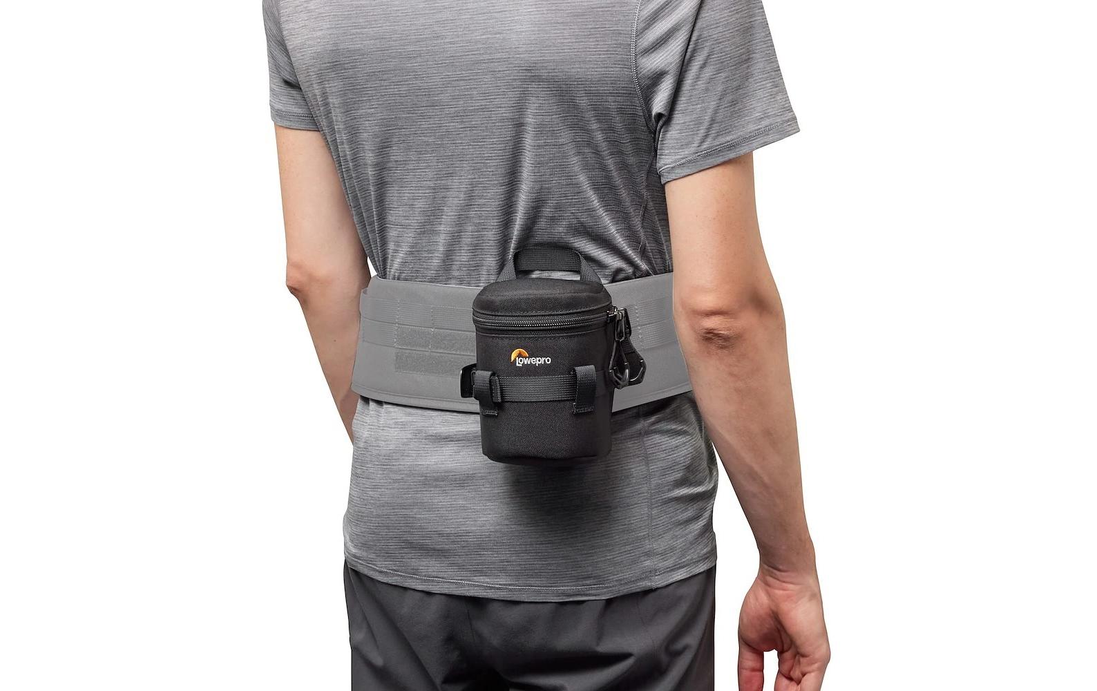 Objektivtasche ProTactic LCS 9 x 13 IIIGepolsterte Tasche mit Zurrgurt für Objektive mit bis zu 9 cm Durchmesser und 13 cm Länge