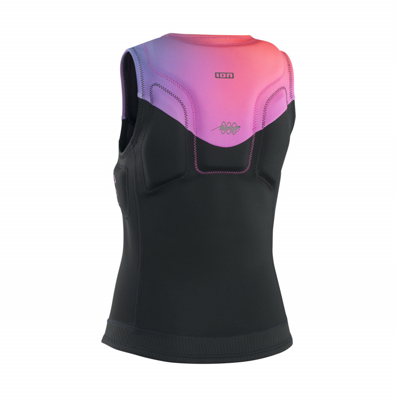 GILET IMPACT FEMME ION IVY FRONTZIP ROSE DARK