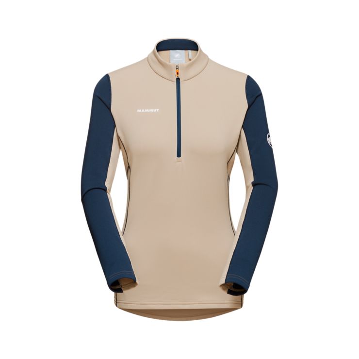 MammutAenergy ML Half Zip Pull - braun
