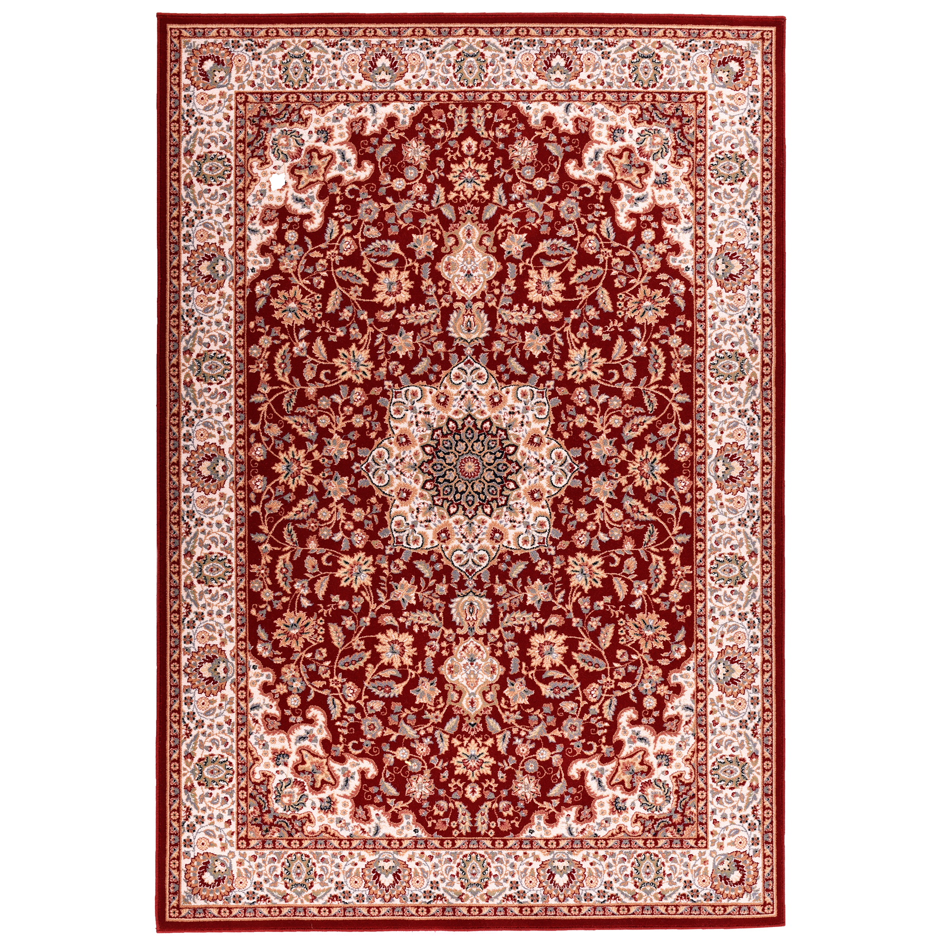 Teppich DOLNA - rot - Schurwolle - 50x80 cm