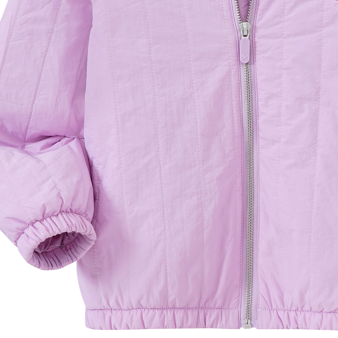 Jonas Nielsen Mädchen Steppjacke mit Stickerei helllila