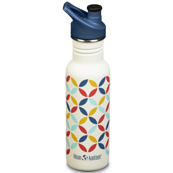 Gourde KLEAN KANTEEN 18OZ CLASSIC NARROW (W/SPORT CAP) RED DOT