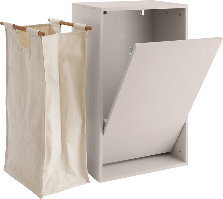 RECOLLECTOR Laundry Box Silver cloud grey