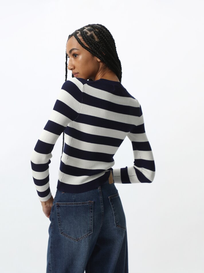 Jeans Barrel - Azul Escuro
