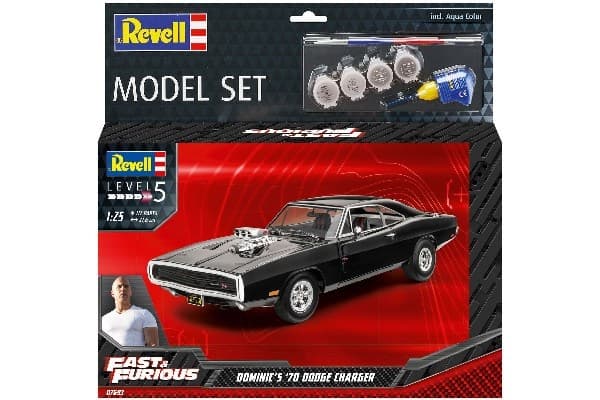 Revell Modellsett Fast & Furious - Dominic's 1970 Dodge Ch
