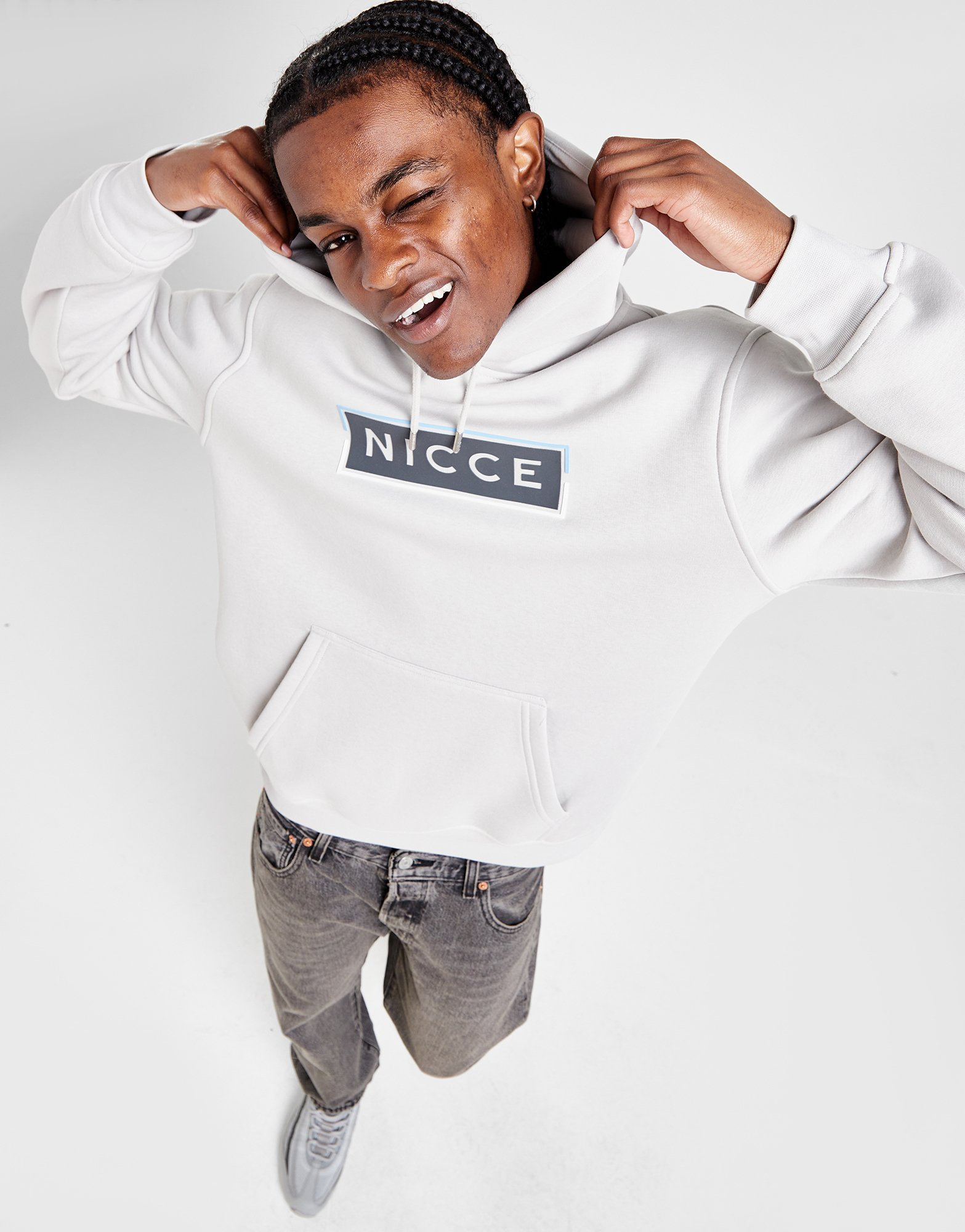 Nicce Sweat à Capuche Draft Homme