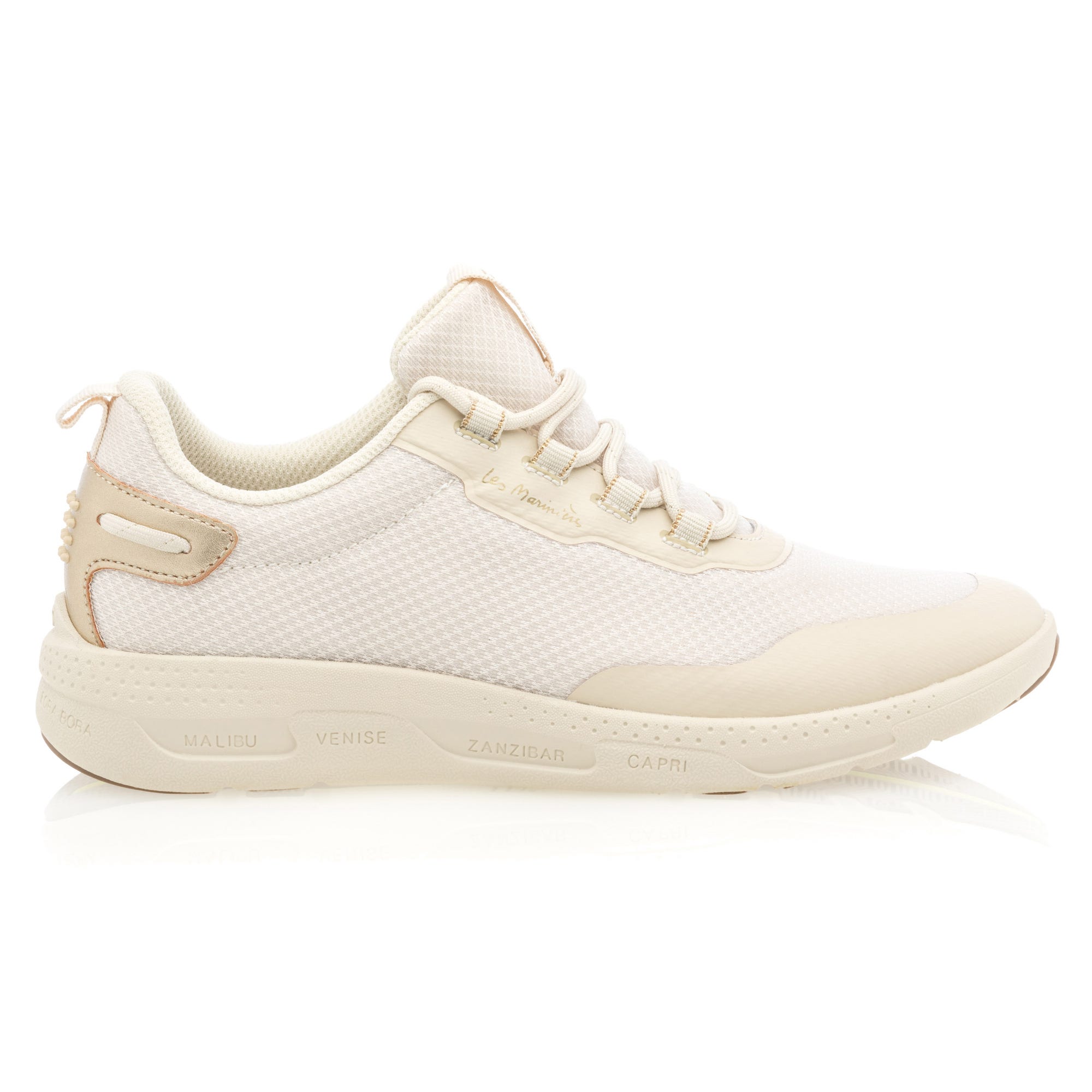 Baskets basses Femme beige
