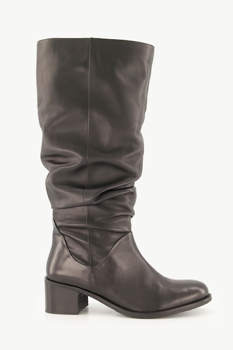 Lederstiefel, XL-Schaft, Weite H