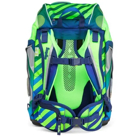 ergobag PACK Set TruckBär Neo Edition, ergonomischer Schulrucksack, Set 6-teilig