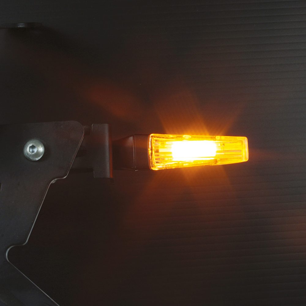 Chaft - Clignotants LED Cobbie Noir / Transparent