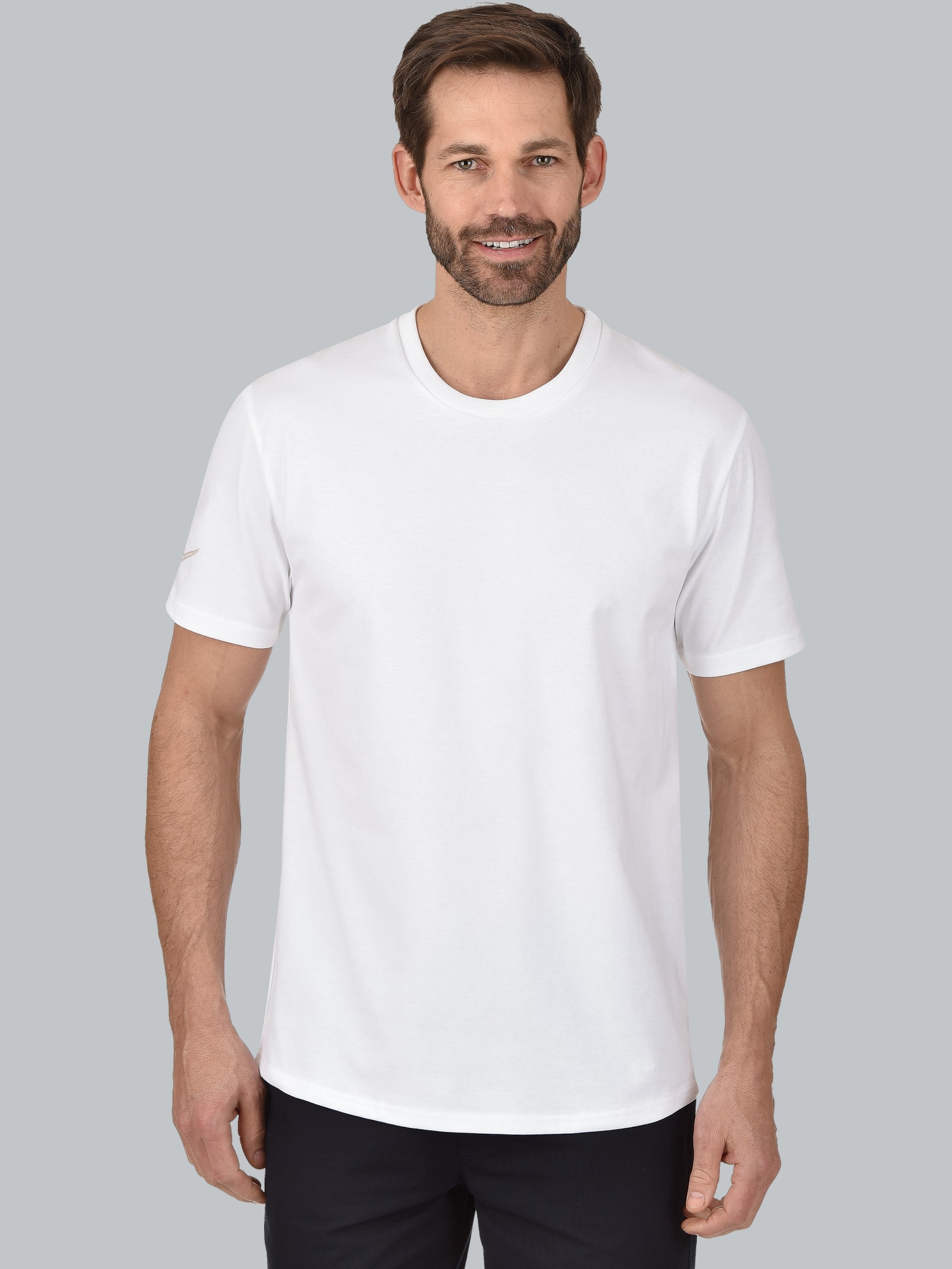 T-Shirt aus 100% Biobaumwolle Weiss-C2C