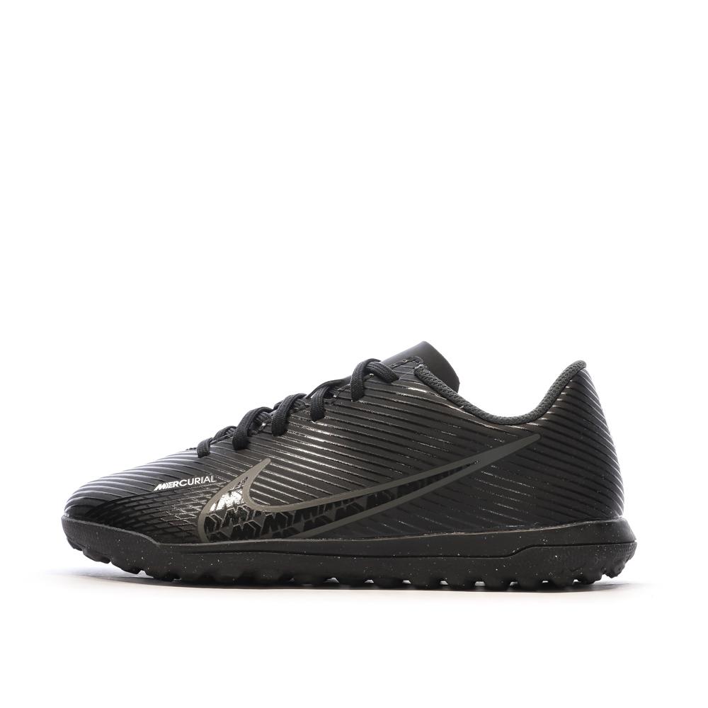 Nike Chaussures de Foot Noires Junior Nike Vapor 15 Club TF