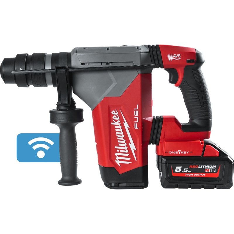 Milwaukee M18 FUEL ONEFHPX-552X SDS-plus accu combihamer 18V Li-ion SDS Plus