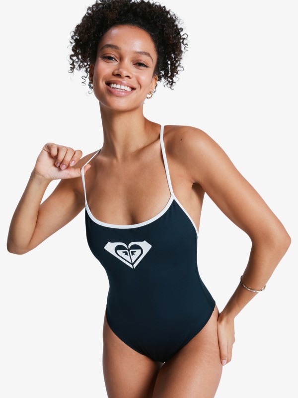 The Retro Essentials One-Piece Maillot de bain une pièce Noir Femme