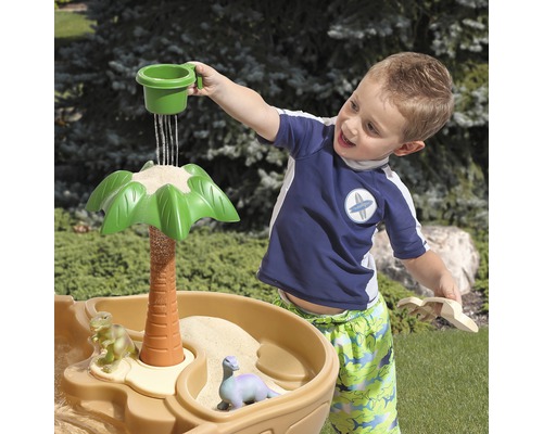 Zand- en watertafel Step2 Dino 84x75x76 cm bruin