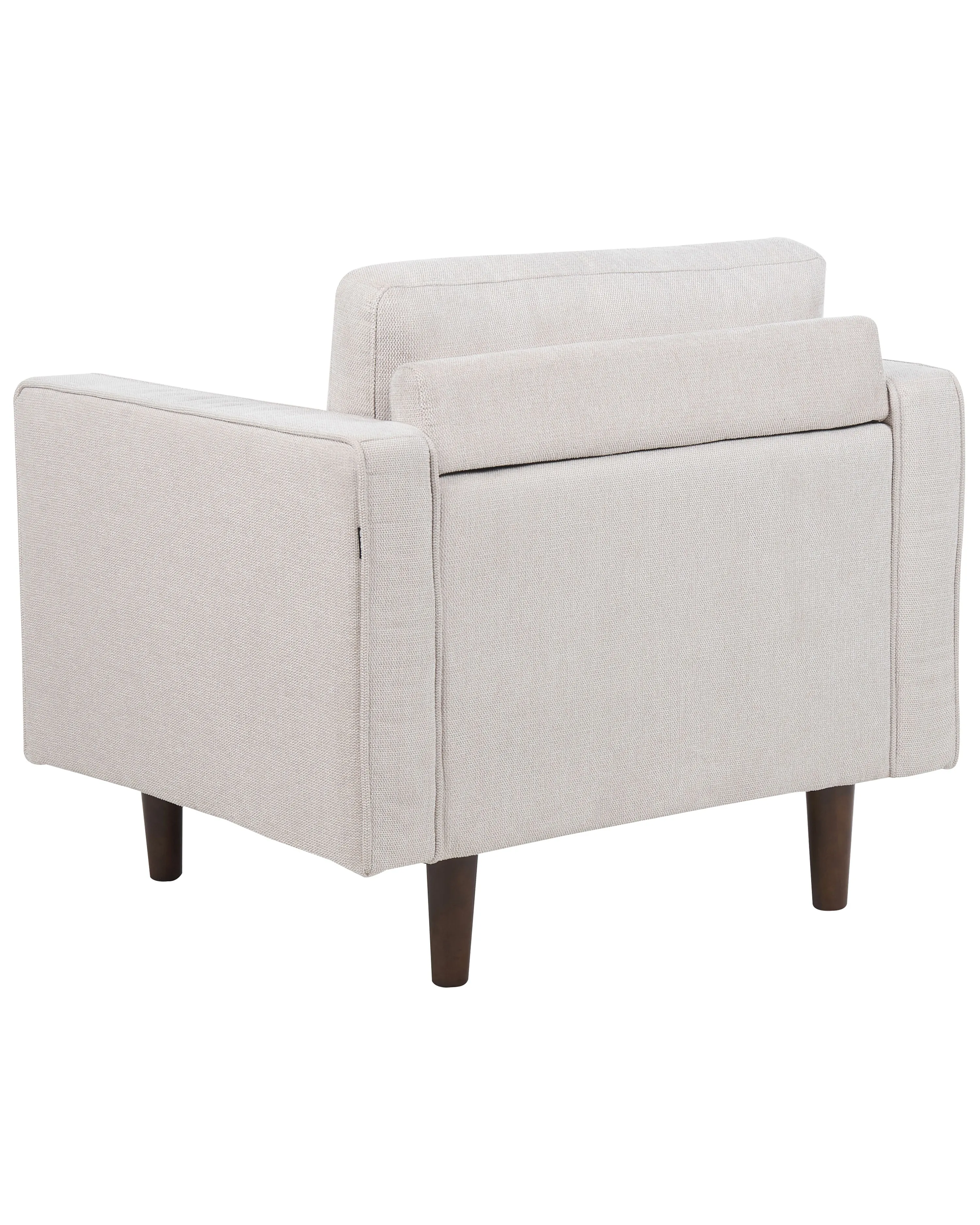 Fauteuil NURMO Stof Lichtbeige