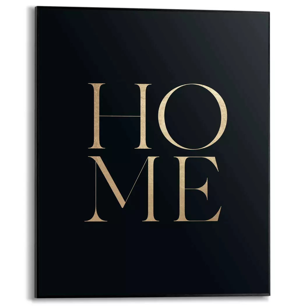 Wandbild 40 x 50 cm Home
