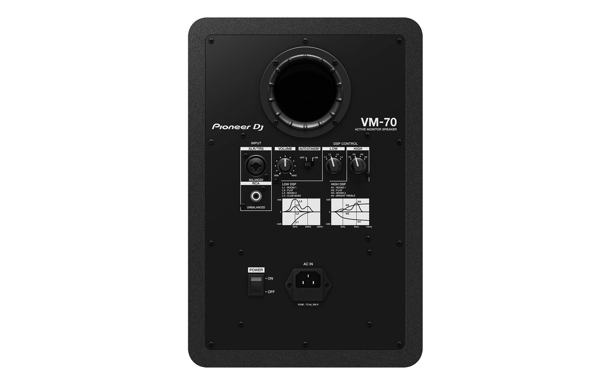 Studiomonitor VM-70<br>6.5” Aktivmonitorlautsprecher