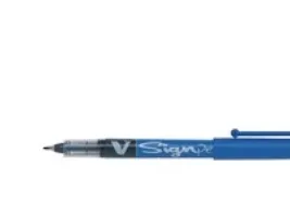 Fiberpen Pilot V-Sign, 0,6 mm, blå