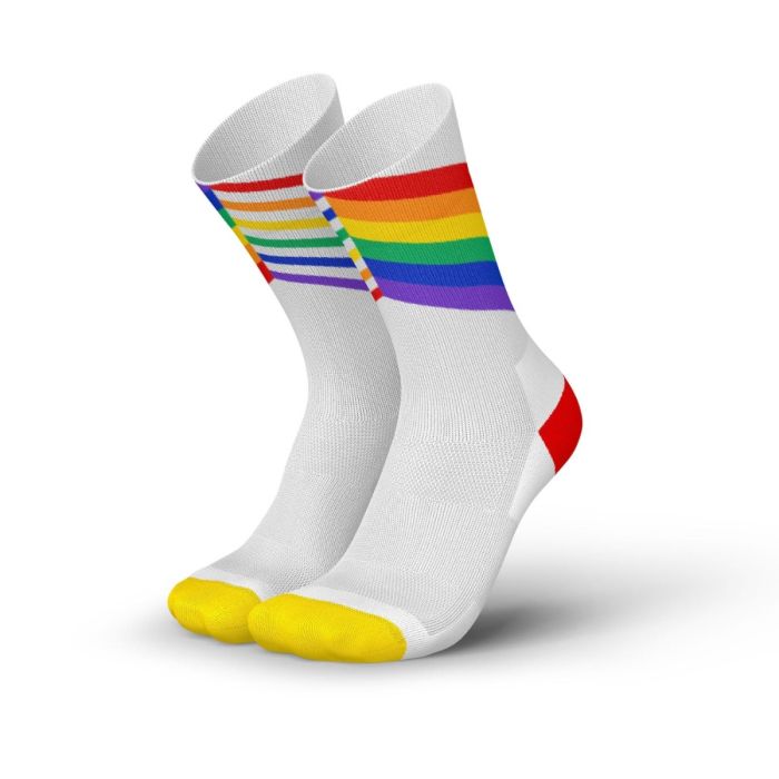 Incylence Unisex Strømper Reco Pride V3 Socks Hvid