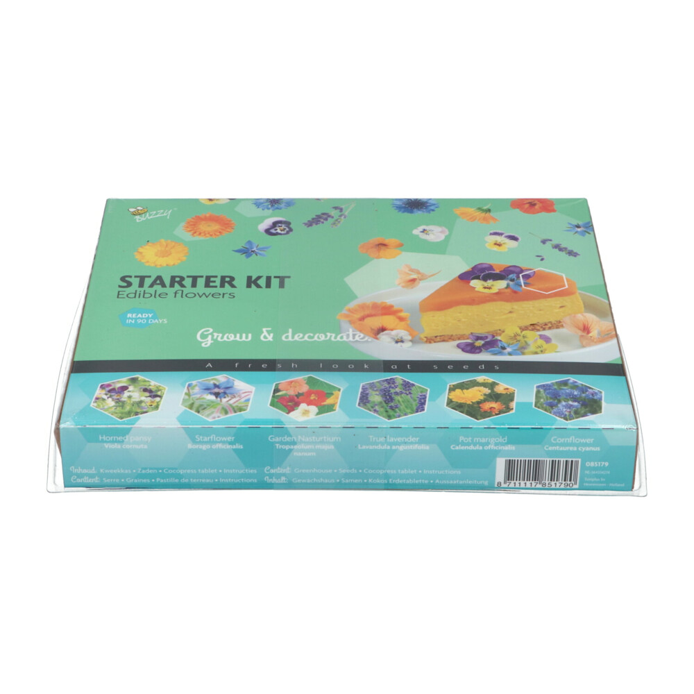 Buzzy Starterskit Kweekset Culinary Edible Flowers