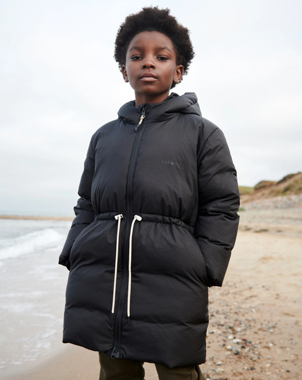 Daunensteppjacke BILLE in black