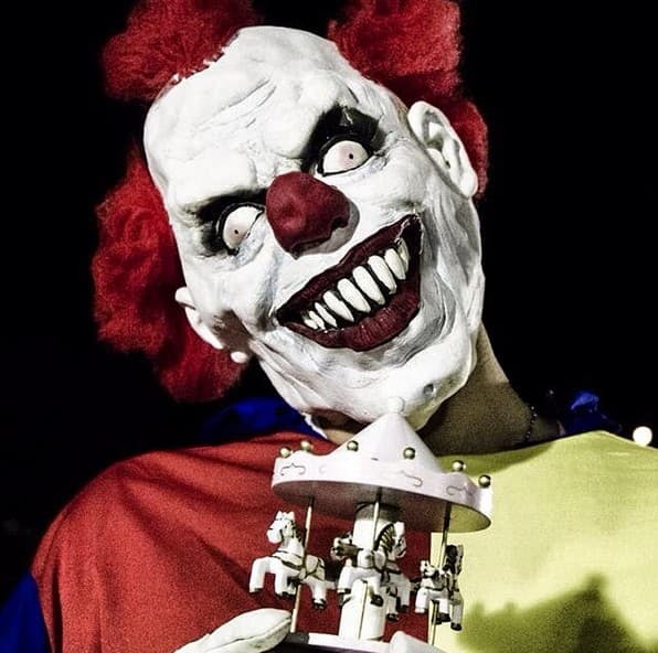 Killer Clown Maske