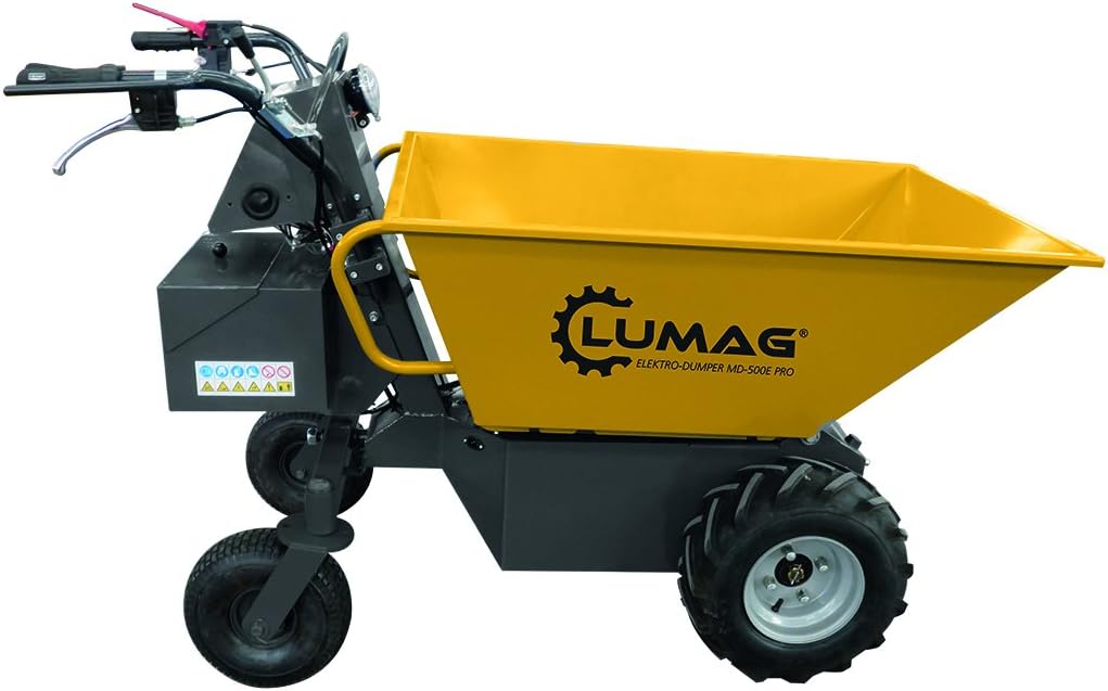 LUMAG Miniraupendumper Motorschubkarre MD500E PRO ***NEU***