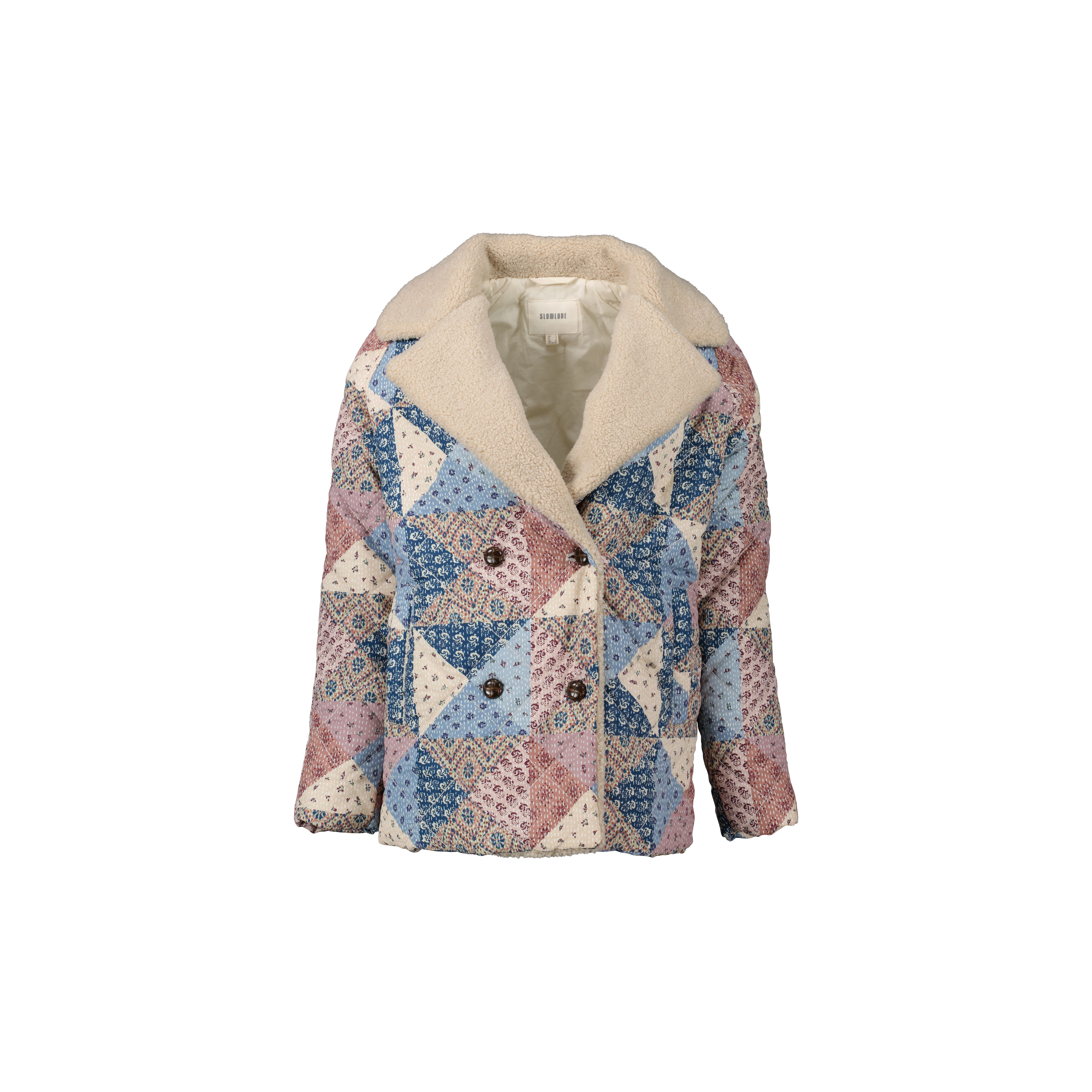 Chaqueta borrego - Multicolor