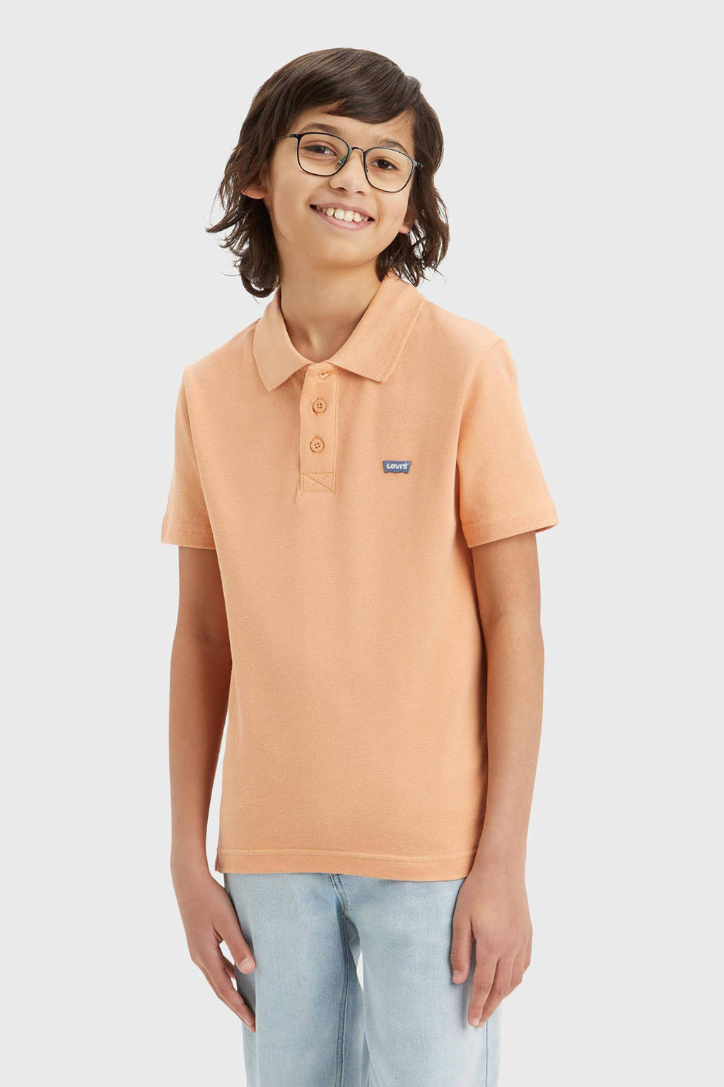 Levi's polo oranjezand