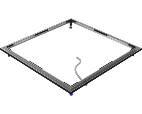 KALDEWEI ESR montageframe voor douchebakken 80 x 80 cm inclusief afdichtingsset, zonder sifon