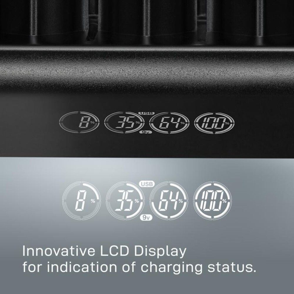 BATTERILADER VARTA LCD UNIVERSAL