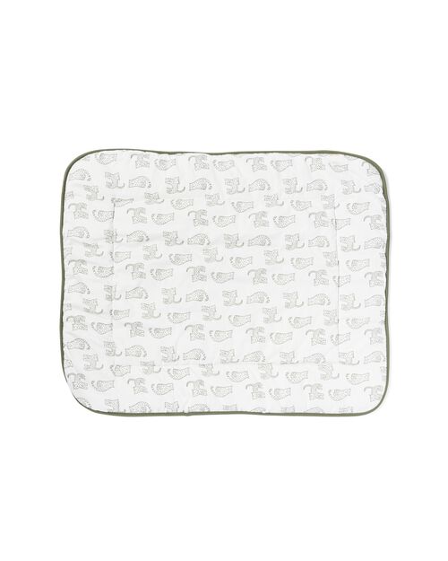 tapis parc 84x100 panthère vert