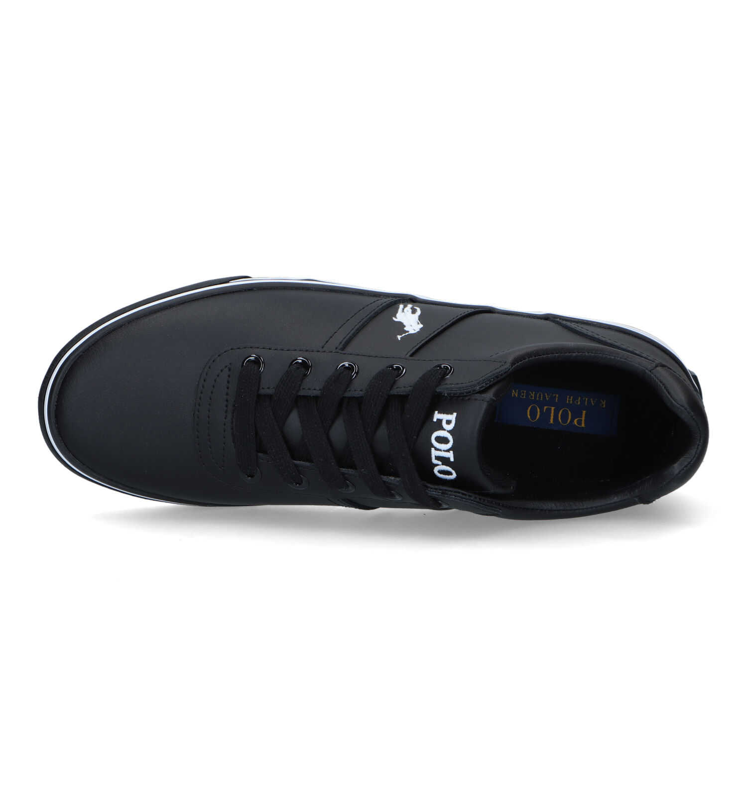 Veterschoenen zwart