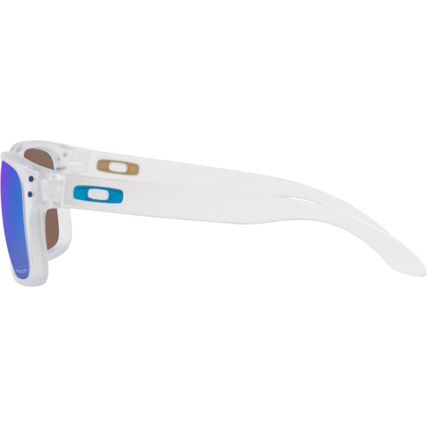 Lunette de soleil lifestyle OAKLEY HOLBROOK XS W/ PRIZM MATTE CLEAR W/ PRIZM SAPPHIRE