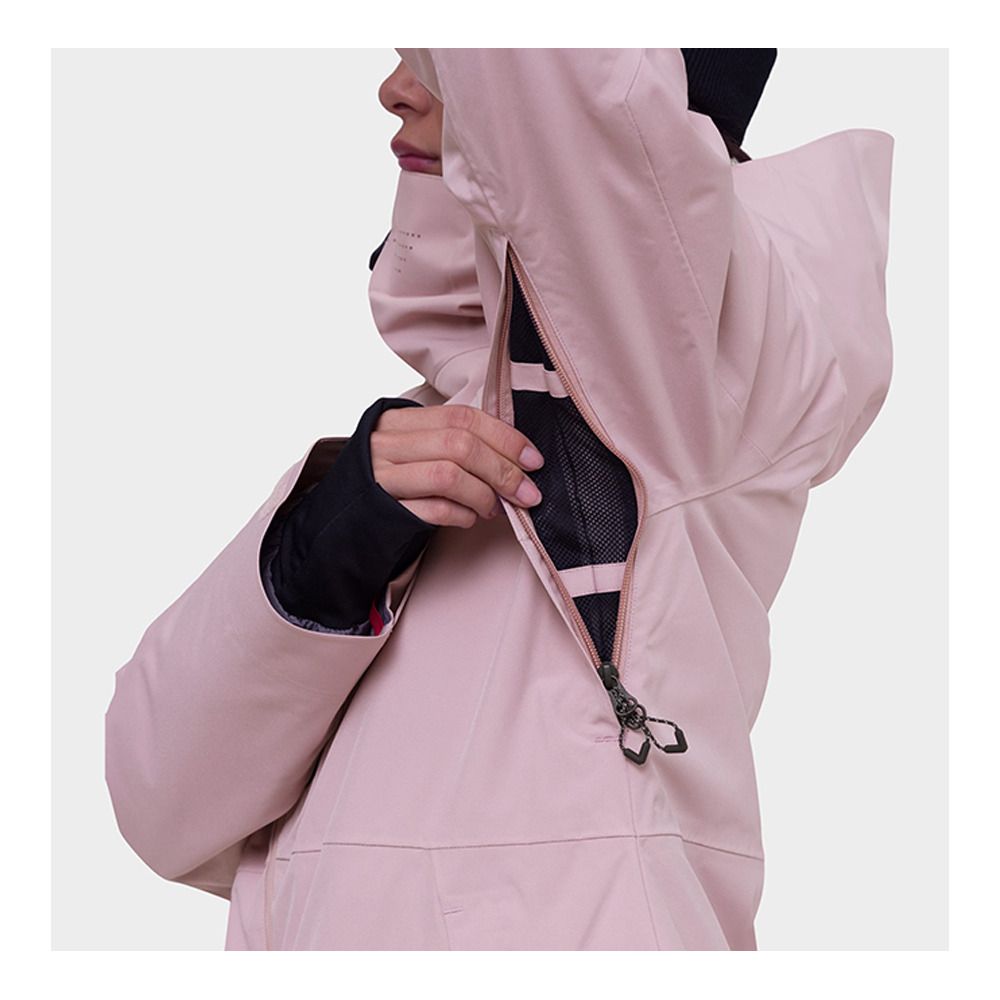 686 HYDRA - Veste ski Femme dusty mauve